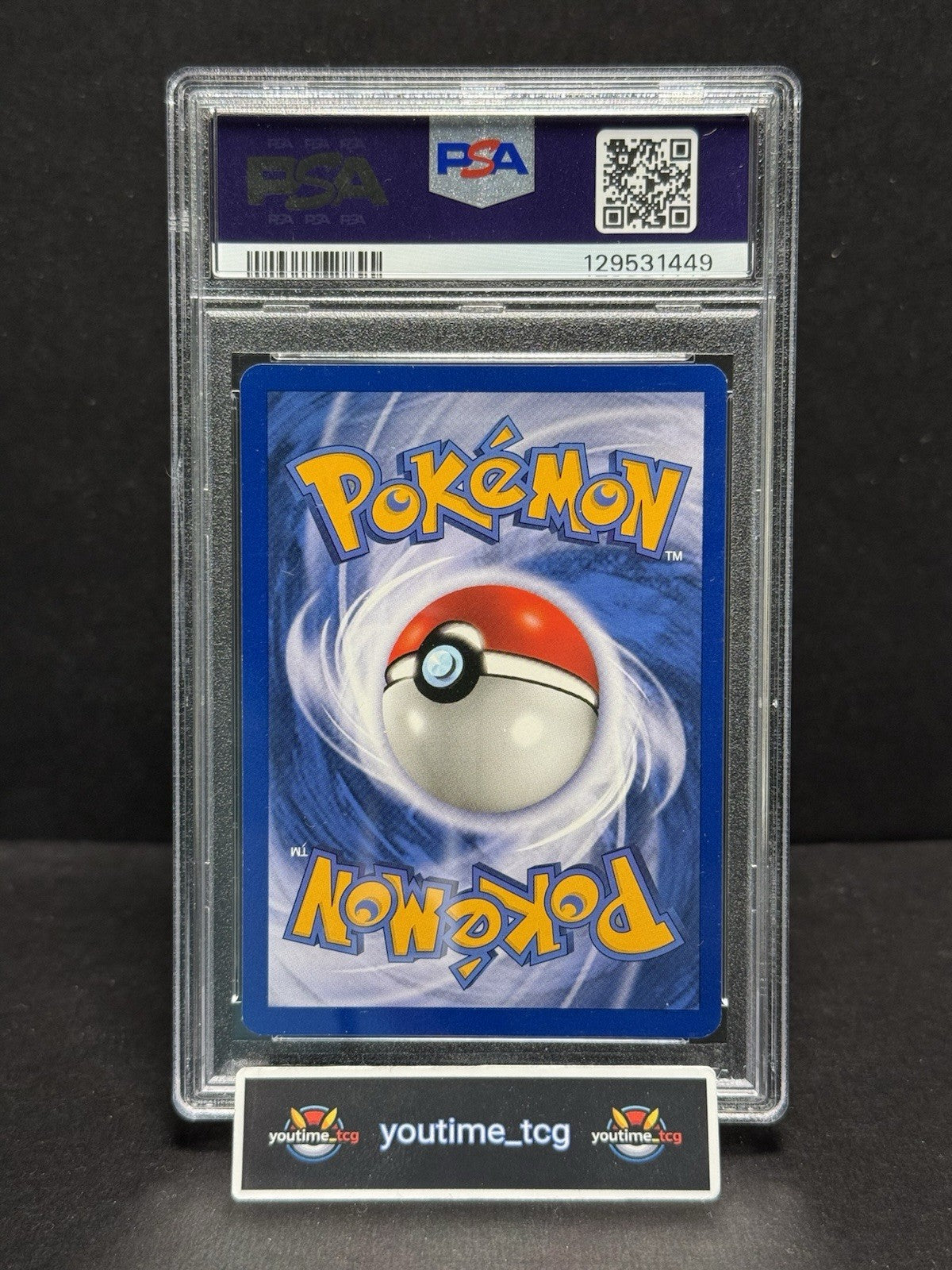 1999 Pokemon Fossil Raichu #14 PSA 7