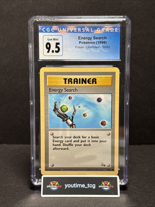 1999 Fossil Energy Search #59 CGC 9.5