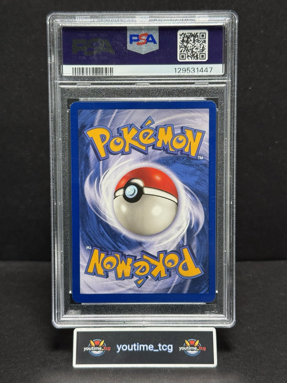 1999 Pokemon Fossil Holo Hitmonlee #7 PSA 7