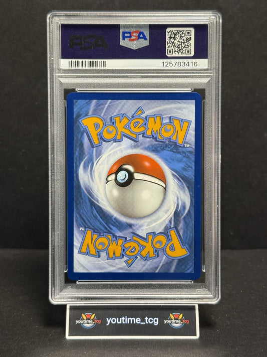 2025 Pokemon Destined Rivals Team Rocket's Mewtwo Ex Box Meowth #149 PSA 10