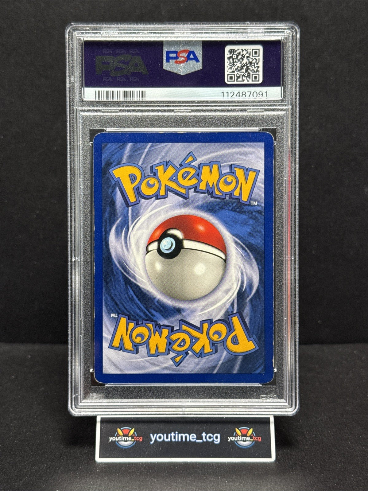 1999 Pokemon Game 1st Edition Holo Machamp #8 PSA 4