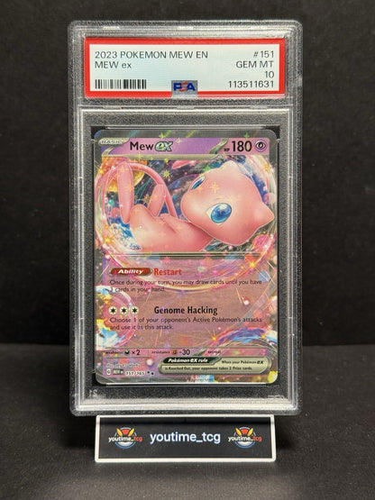 2023 Pokemon Mew En-151 Mew Ex #151 PSA 10
