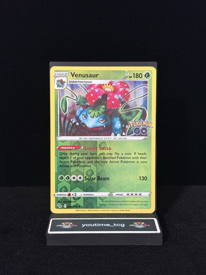 Pokemon Pokemon Go Reverse Holo Venasaur #003