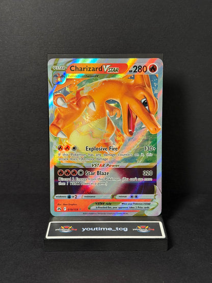 Pokemon Crown Zenith Ultra Rare Charizard VSTAR #019
