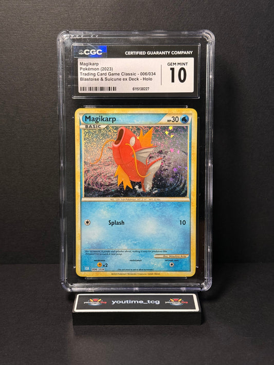 2023 Pokemon Trading Card Game Classic Magikarp #006/034 CGC 10