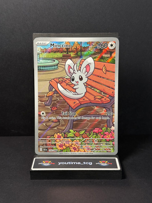 Pokémon SV Black Bolt Illustration Rare Minccino #152
